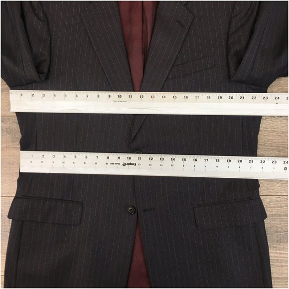 Ted baker Mens Suit‎ Jacket Blazer Sport Coat Two Button Wool 42L Casual Formal - Picture 11 of 13